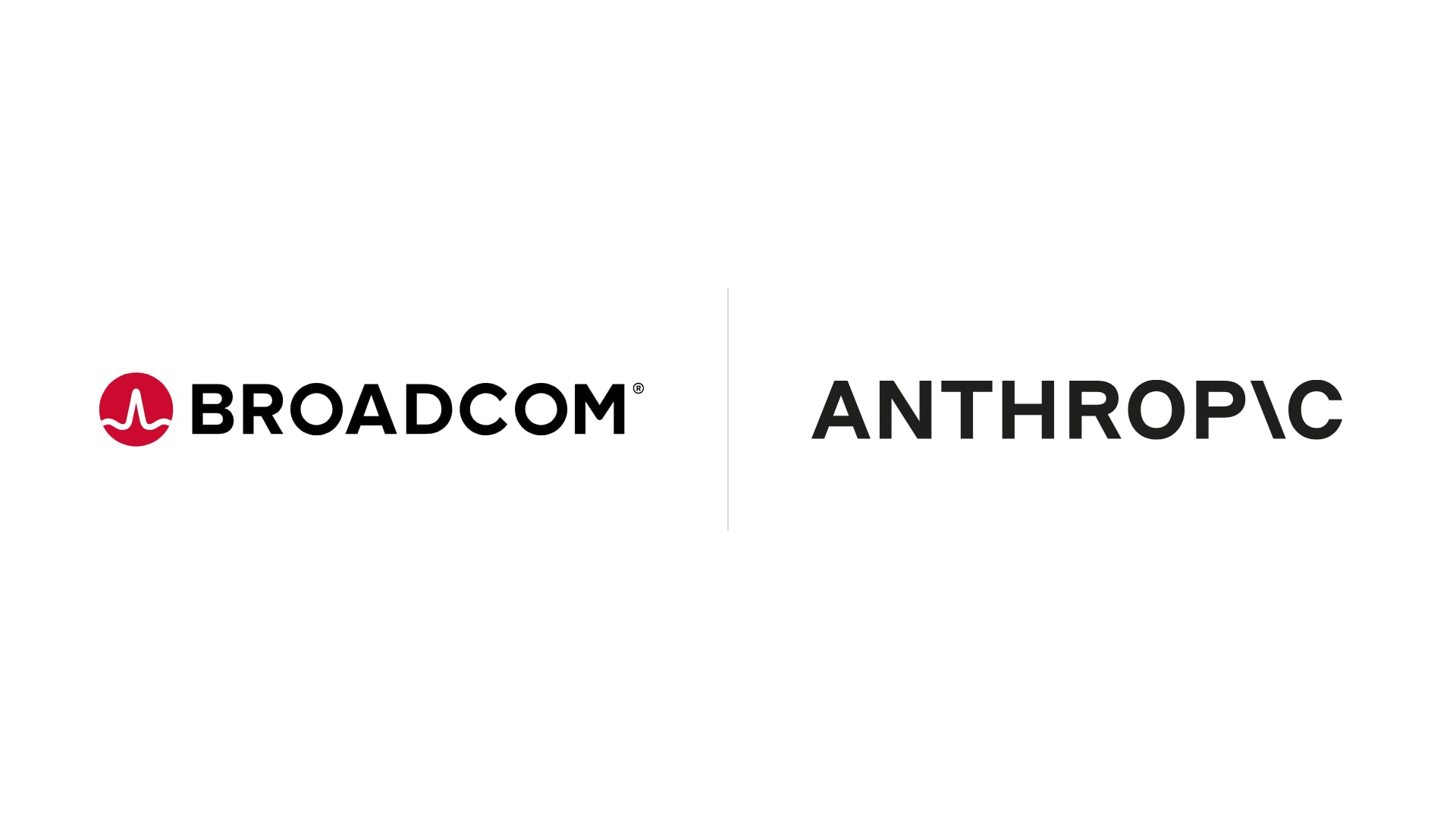 Broadcom and Anthropic logos